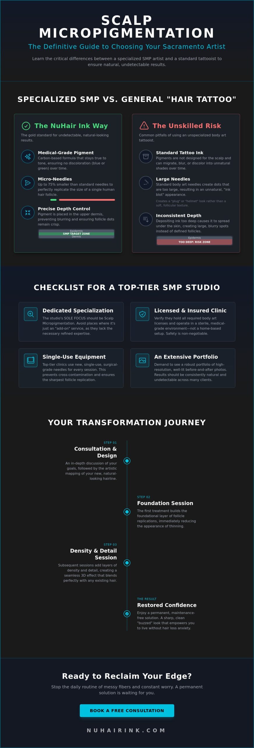 Scalp Micro Pigmentation Best Clinic in Sacramento: Why NuHair Ink is the 2026 Leader