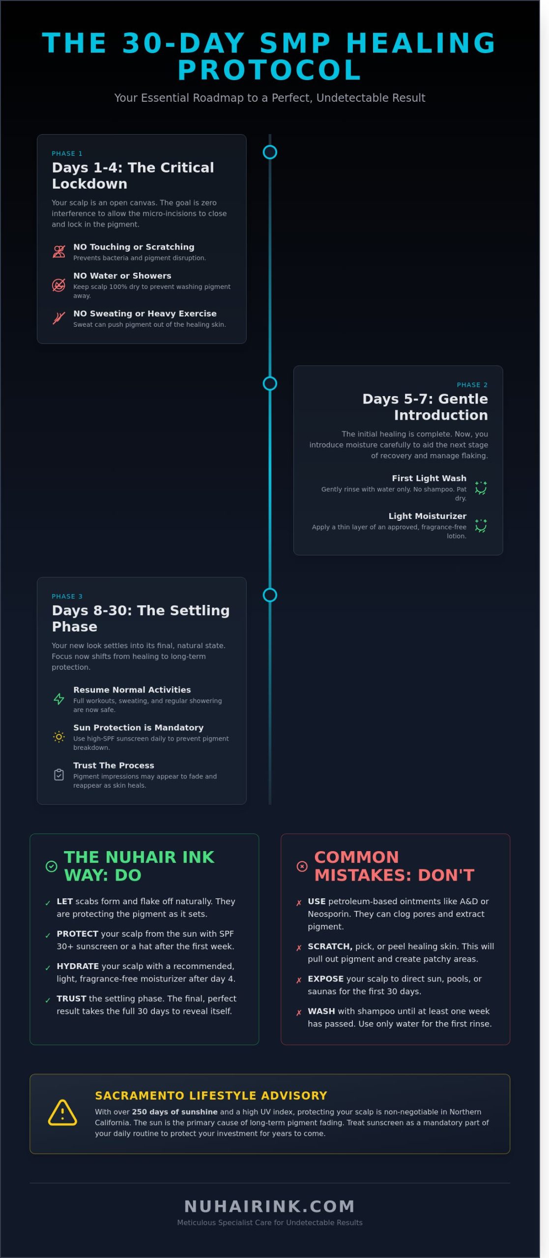 Scalp Micropigmentation Aftercare: The Ultimate Sacramento Recovery Guide