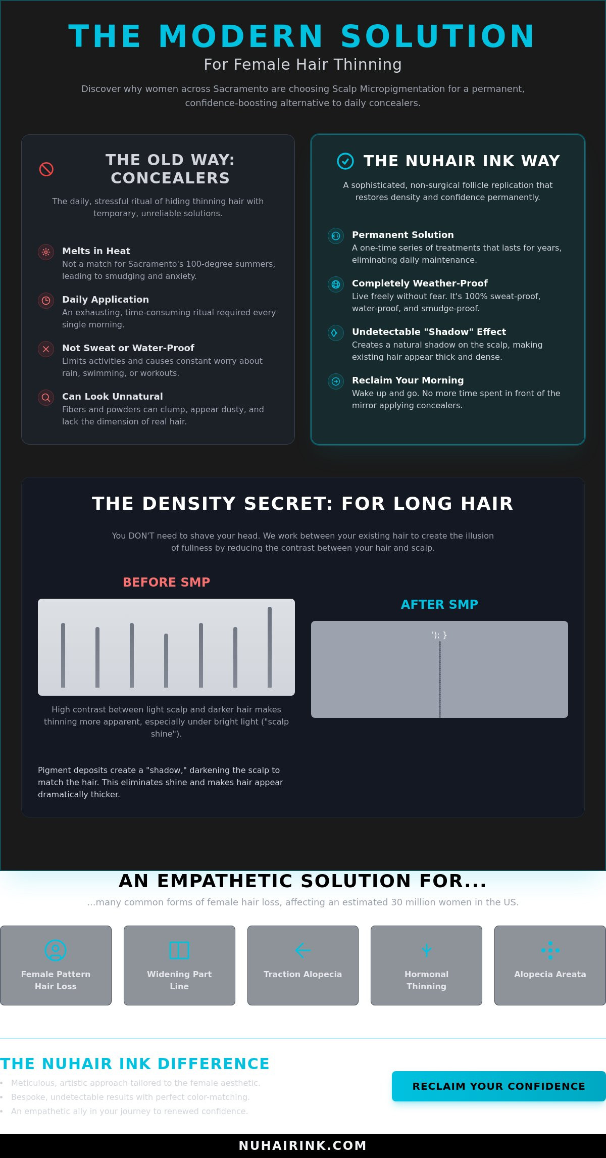 Scalp Micropigmentation for Women in Sacramento: The Ultimate Guide to Hair Density