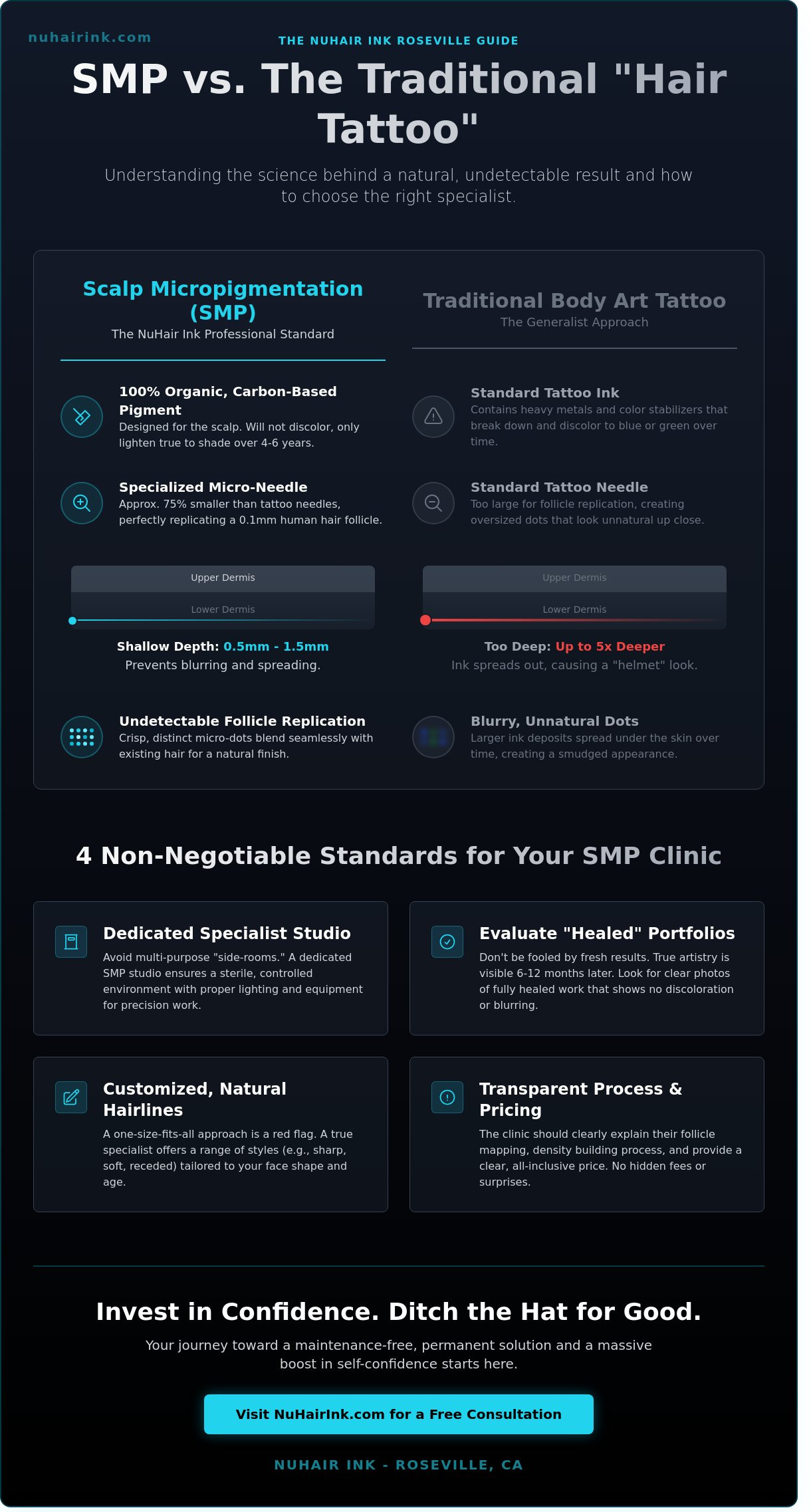 The Best Hair Tattoo in Roseville, CA: Your 2026 SMP Buying Guide