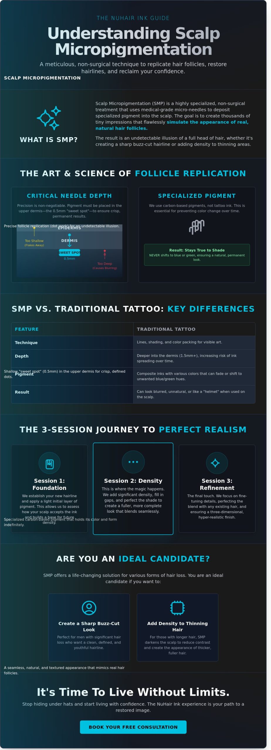 What is SMP? The Complete Sacramento Guide to Scalp Micropigmentation