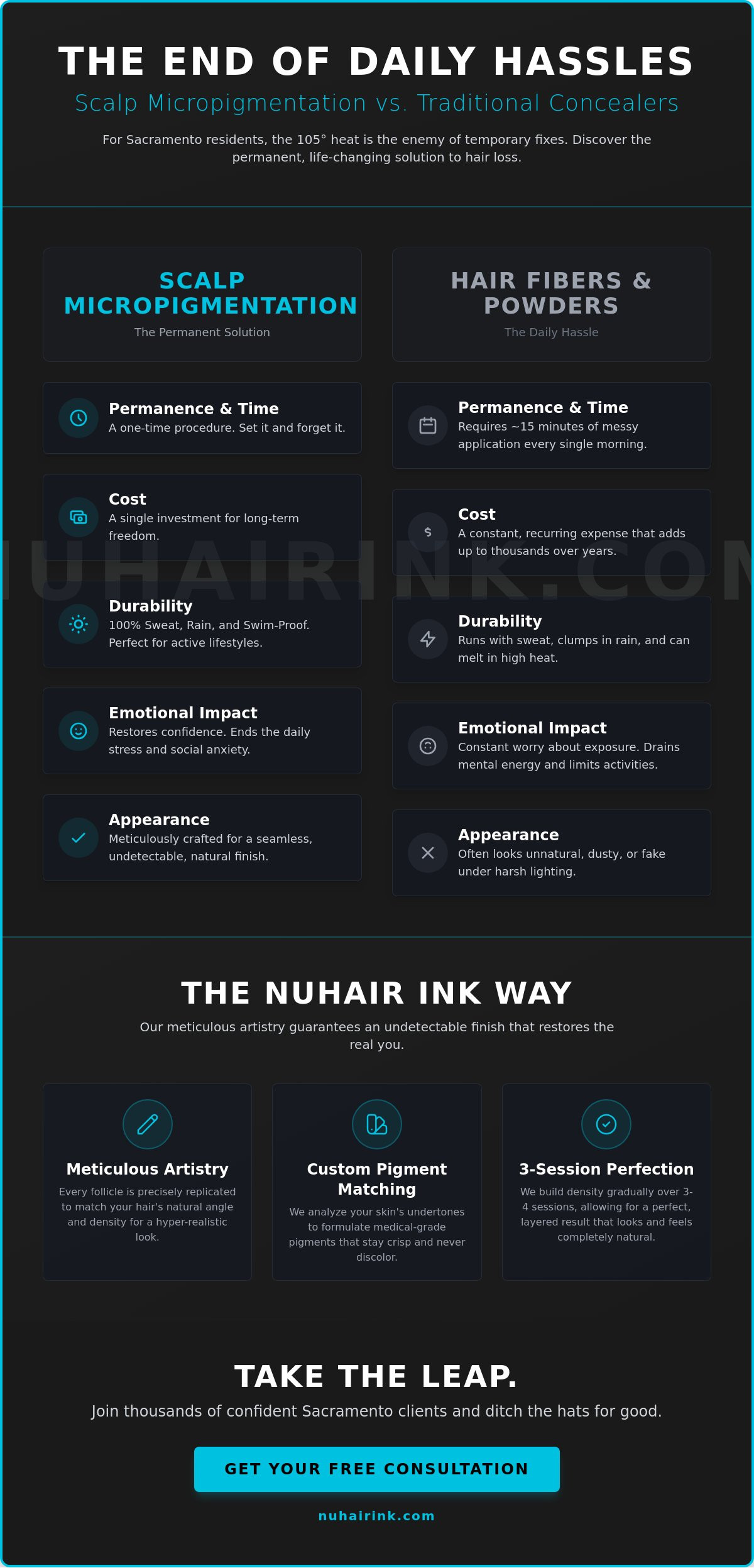 Why Picking NuHair Ink Will Change Your Life: Sacramento’s Leading SMP Experts