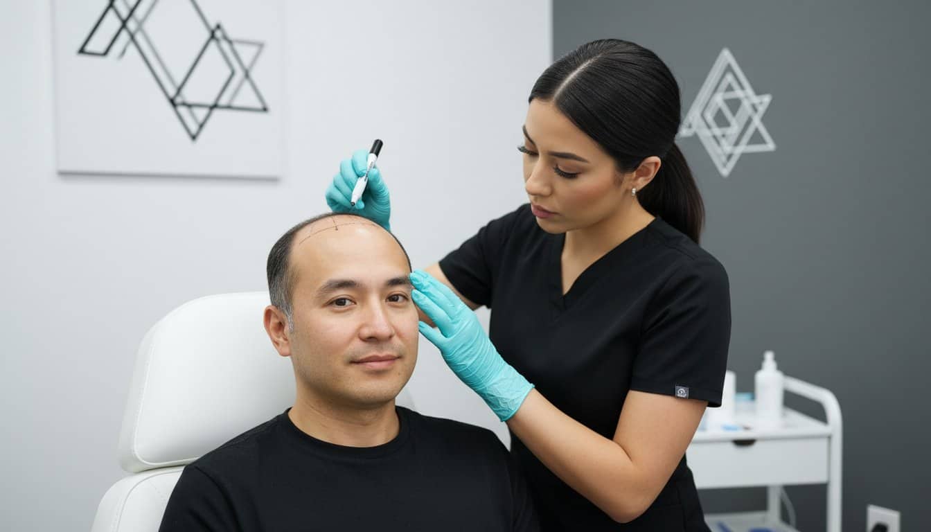 NuHair Ink preparation and consultation experience
