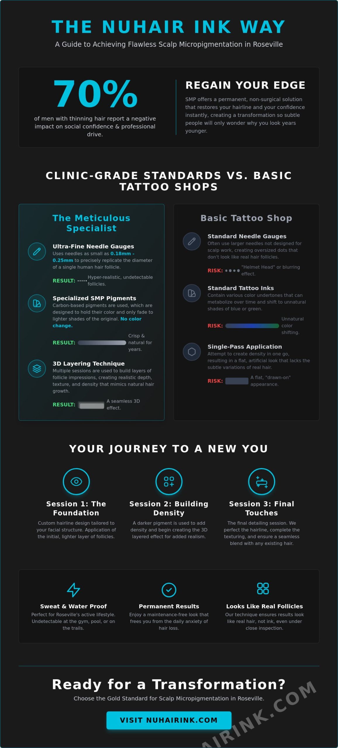 Best SMP in Roseville: Your 2026 Guide to Scalp Micropigmentation Excellence