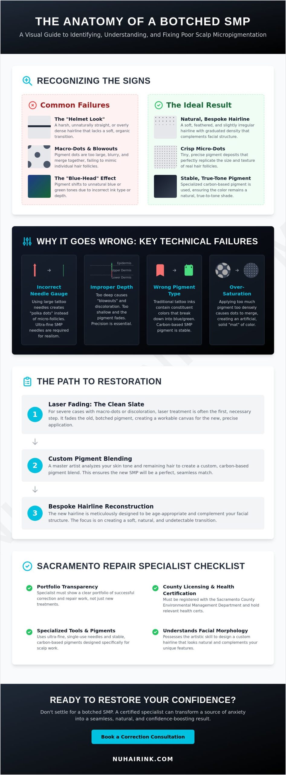 Fixing a Bad SMP in Sacramento: How to Restore Your Look and Confidence
